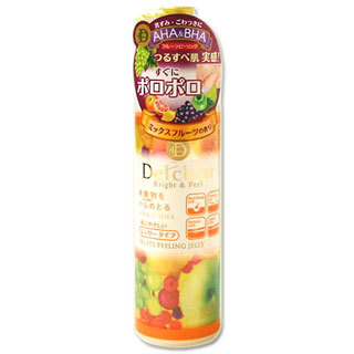 Пилинг-гель с эффектом легкого скатывания<br />MEISHOKU Detclear AHA&BHA Fruits Peeling Jelly Пилинг-гель с эффектом легкого скатывания<br />MEISHOKU Detclear AHA&BHA Fruits Peeling Jelly