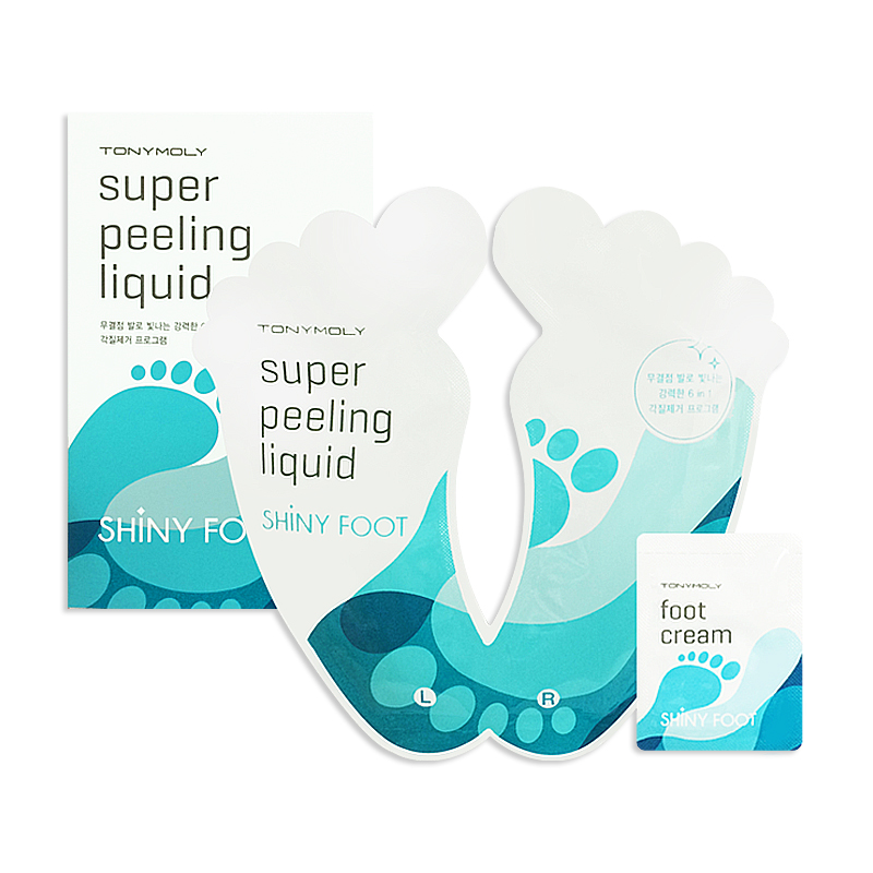 Пилинг для стоп<br />TONY MOLY New Shiny Foot Super Peeling Liquid Пилинг для стоп<br />TONY MOLY New Shiny Foot Super Peeling Liquid