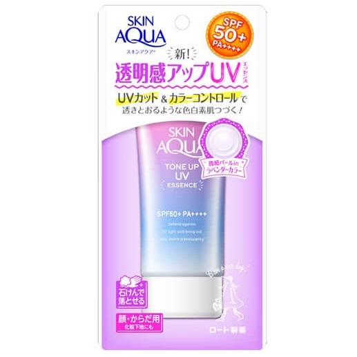 ROHTO Skin Aqua Tone Up UV Essence<br /> SPF50+ PA++++